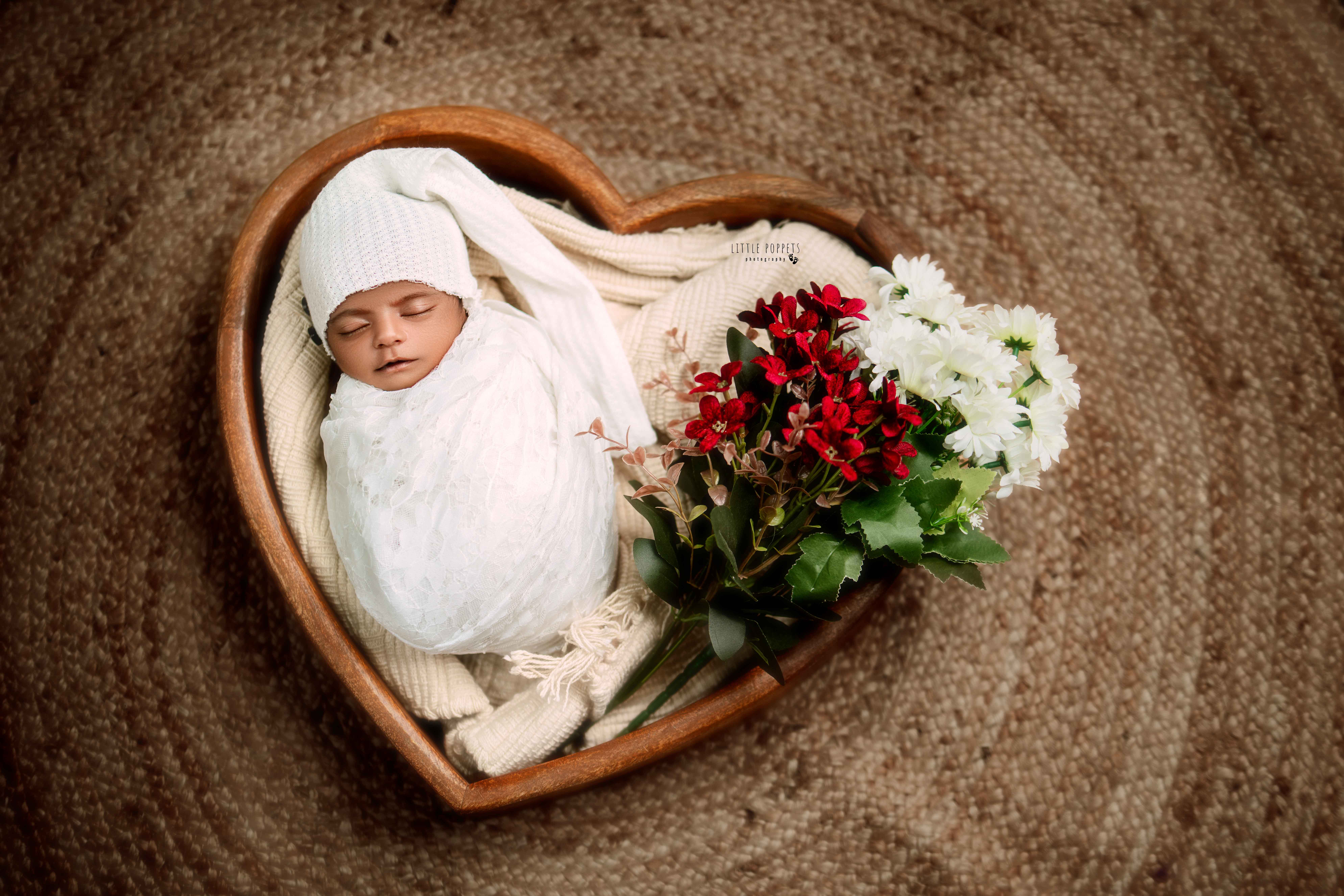 Precious baby photography portrait